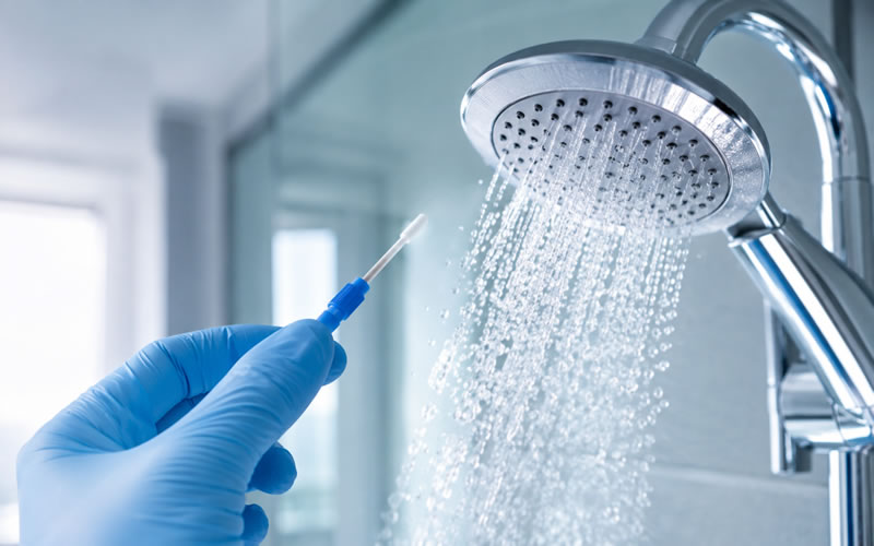 Verifica urgente di un impianto idrico per il rischio Legionella