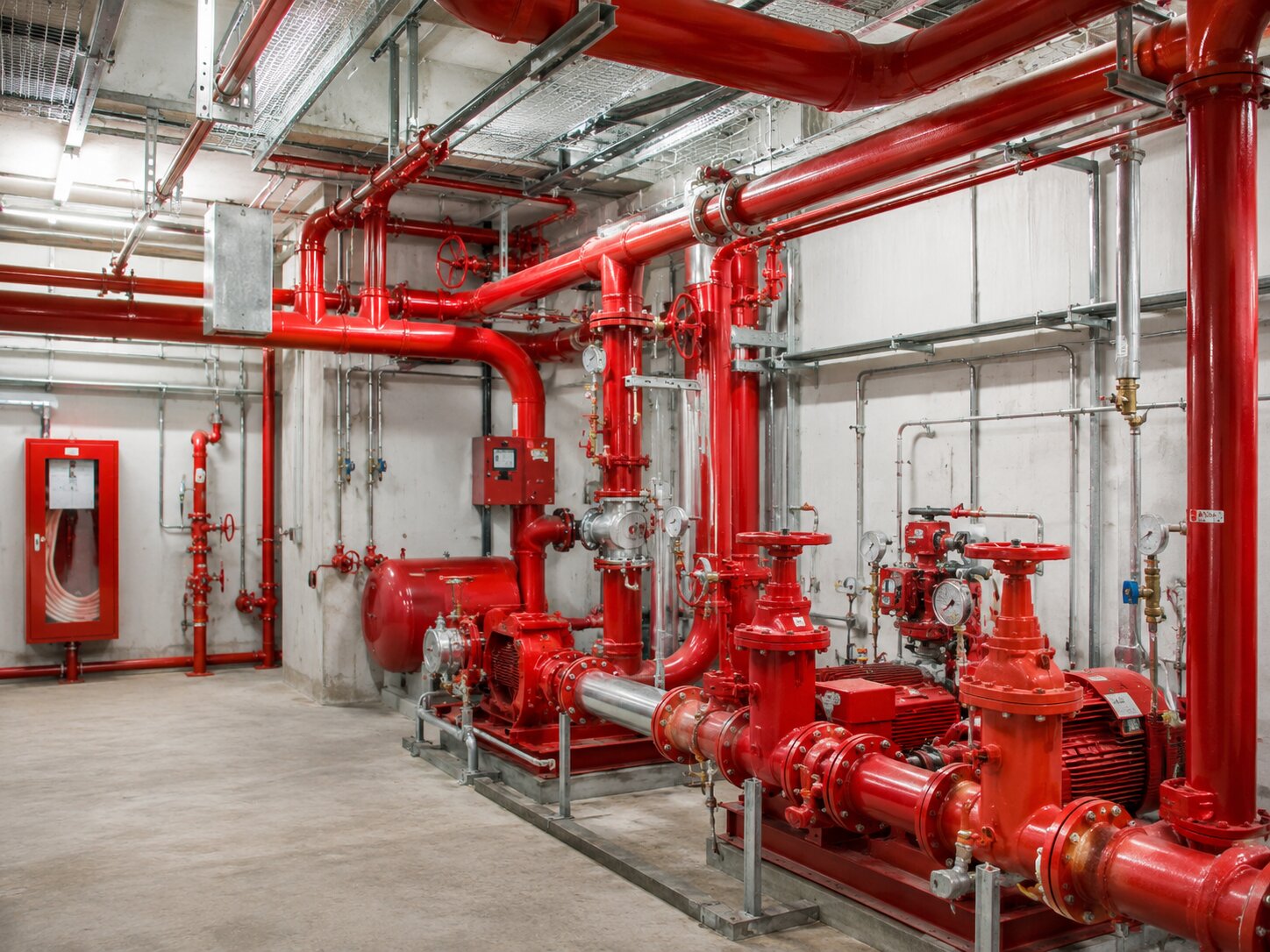 Impianti antincendio, idranti e sprinkler