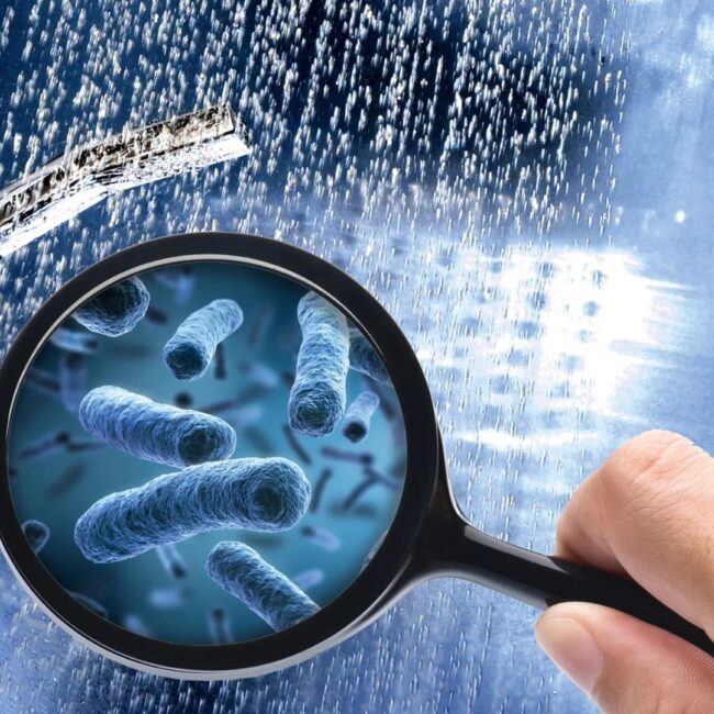 Batteri nell'acqua e legionella bonifica impianti idrici