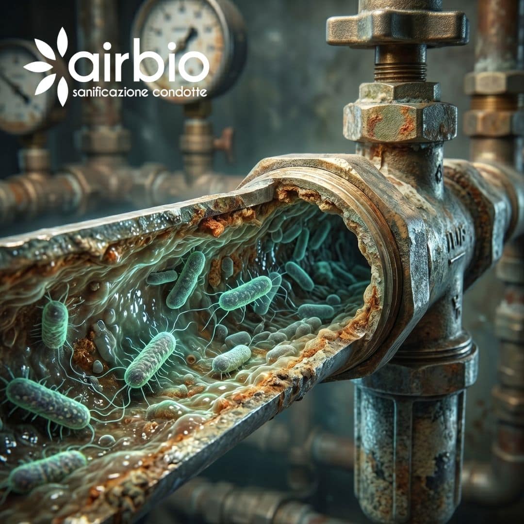 Legionella negli impianti idrici e tubature dell'acqua