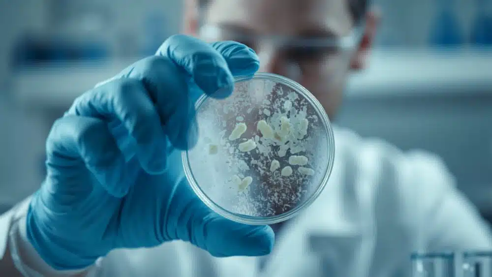 Analisi della Legionella in laboratorio: coltura in piastra