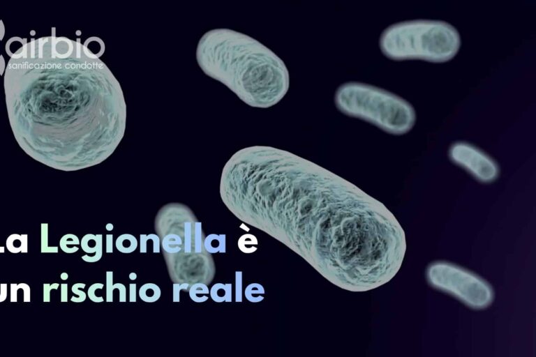 Come eliminare la Legionella dall'acqua con la sanificazione ad ozono AirBio
