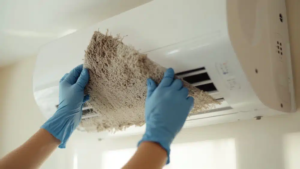 Pulizia del climatizzatore per prevenire la legionella nell'aria condizionata