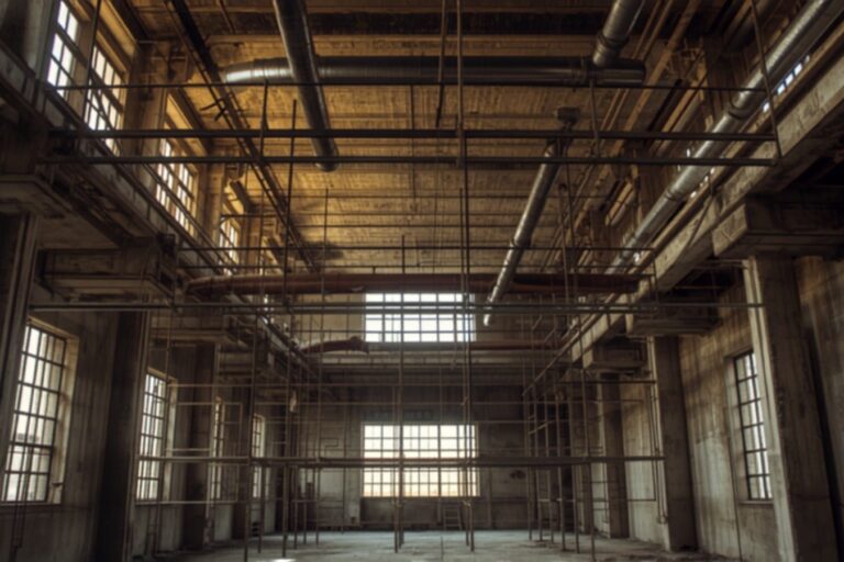 Edificio in ristrutturazione con impianto idrico fermo: rischio Legionella nei cantieri