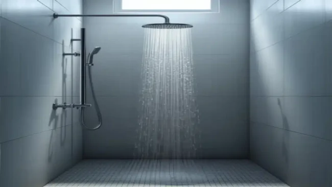Docce degli spogliatoi di una palestra, punto critico per la Legionella