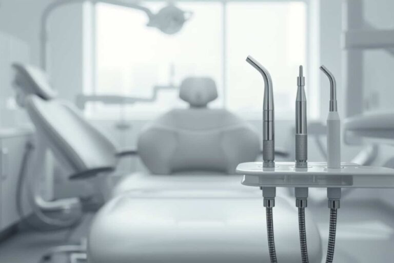 Riunito odontoiatrico con turbina e siringa aria-acqua: rischio Legionella studio odontoiatrico
