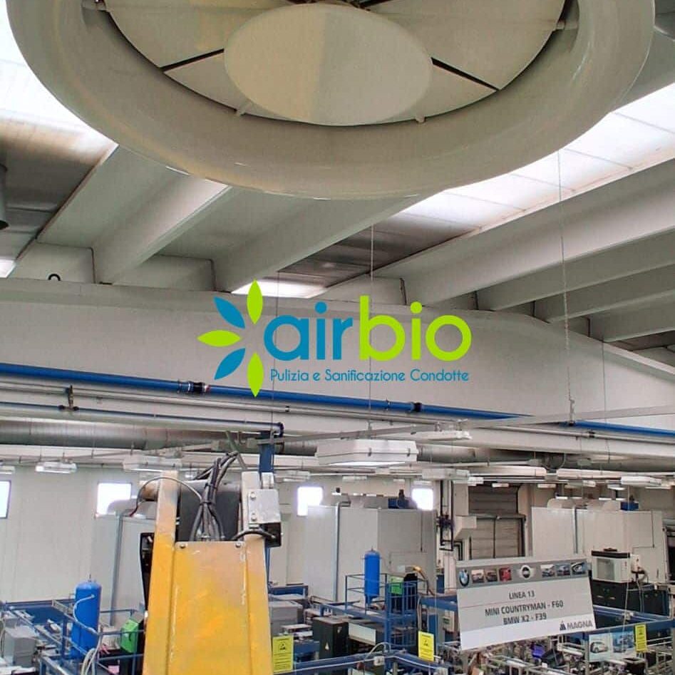 sanificazione uta industriali
