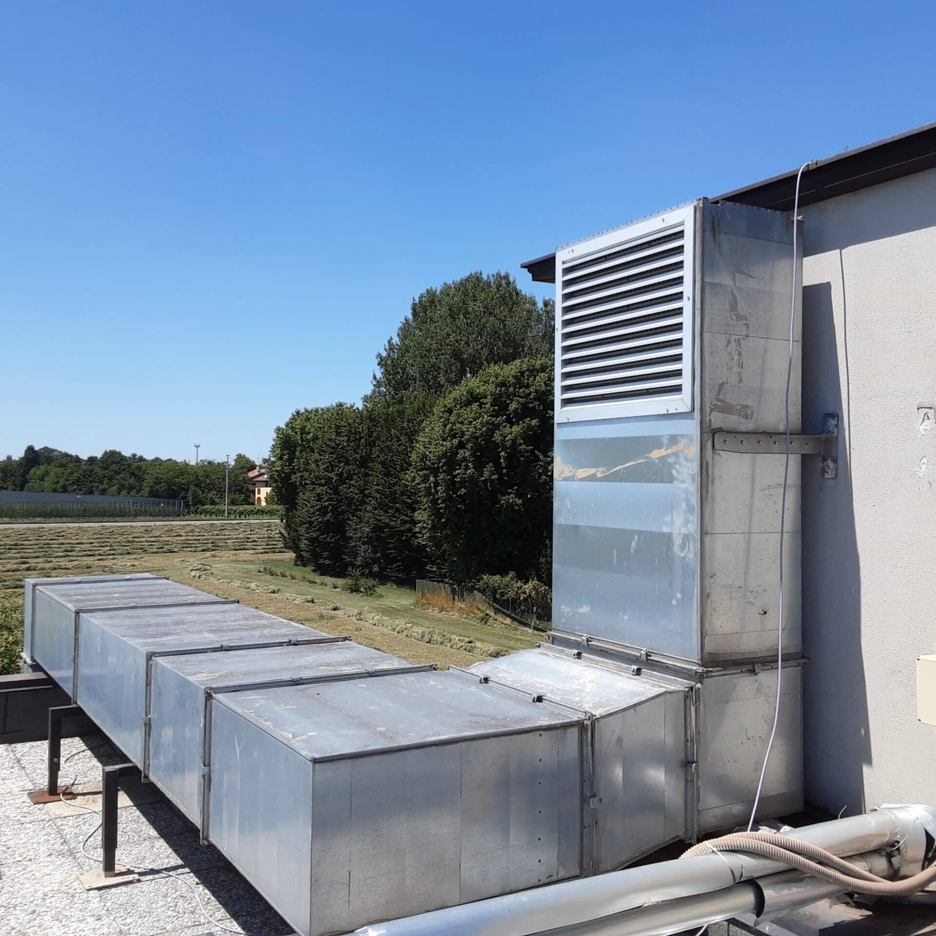 bonifica impianto aeraulico industriale