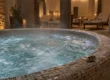 vasca idromassaggio di un centro benessere, punto critico per la legionella nei centri benessere