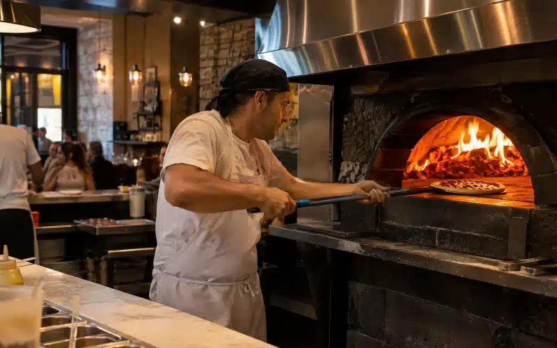 Pulizia cappe per pizzerie con forno a legna a Brescia – AirBio