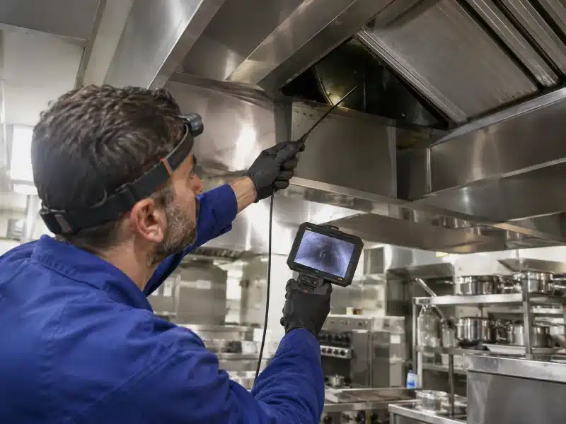 Sopralluogo e videoispezione della cappa in un ristorante di Brescia – AirBio