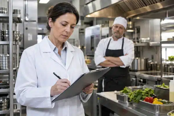 Controllo ispettivo in cucina professionale con verifica del piano HACCP – AirBio
