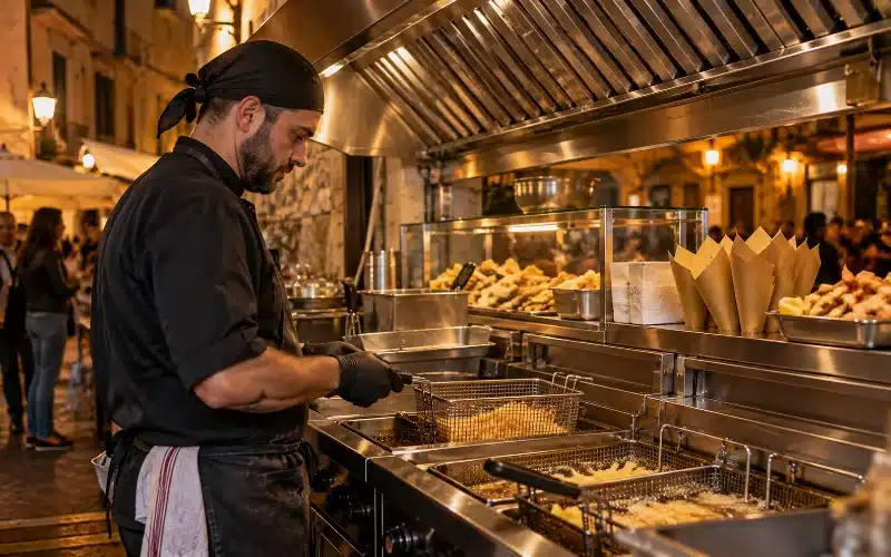 Pulizia cappe per friggitorie e locali di street food – AirBio