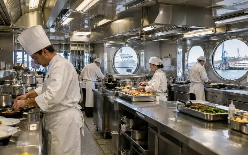 Pulizia cappe per cucine di bordo di navi, traghetti e yacht a Genova – AirBio