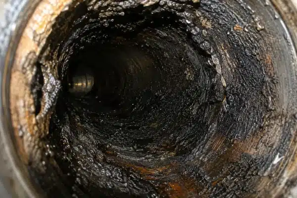 Grasso ossidato accumulato nella condotta di aspirazione – AirBio