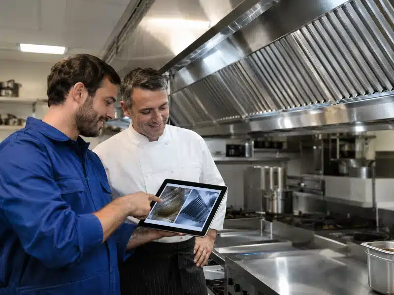 Collaudo e certificato di pulizia della cappa in un ristorante di Modena – AirBio