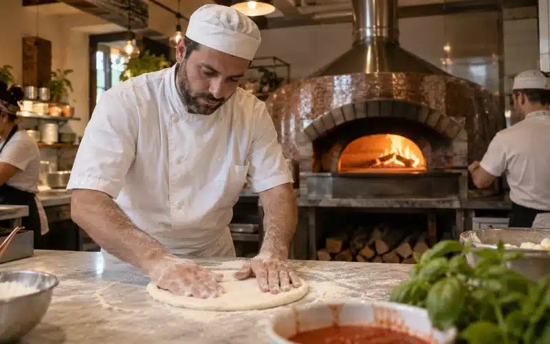 Pulizia cappe per pizzerie con forno a legna a Padova – AirBio