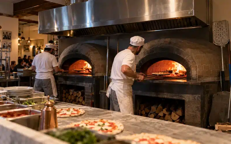 Pulizia cappe per pizzerie con forno a legna a Parma – AirBio