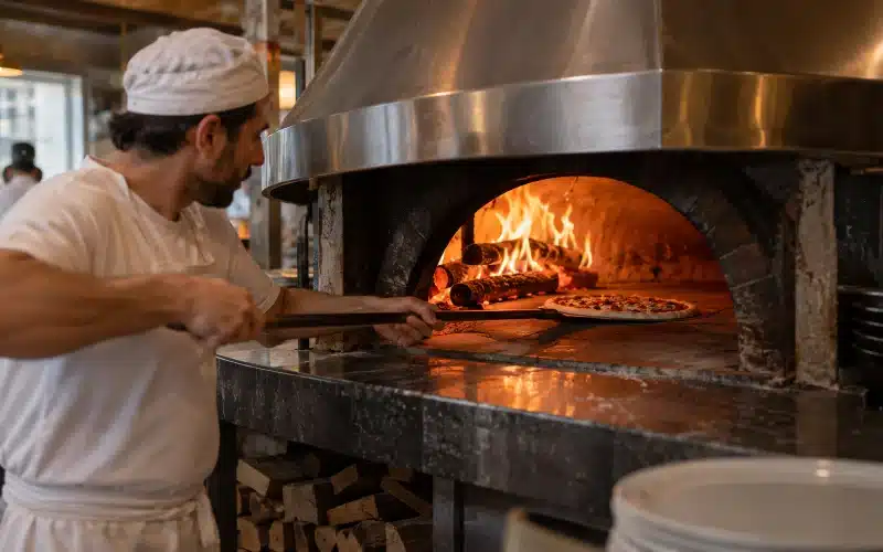 Pulizia cappe per pizzerie con forno a legna a Torino – AirBio