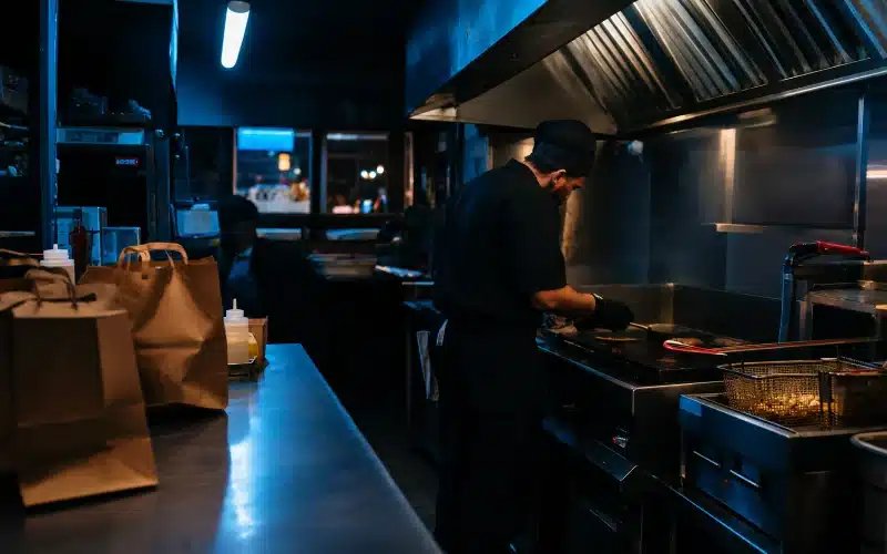 Pulizia cappe per dark kitchen e cucine delivery a Verona – AirBio