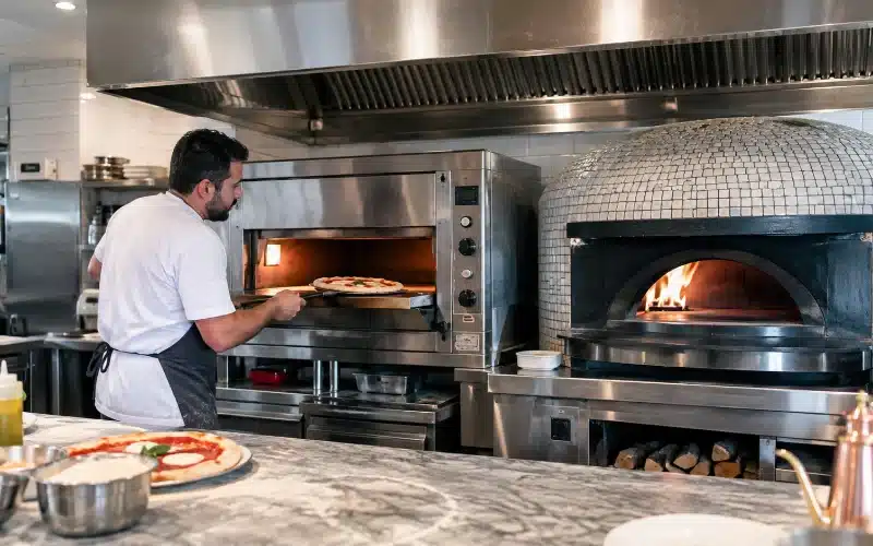Pulizia cappe per pizzerie con forno a legna a Verona – AirBio