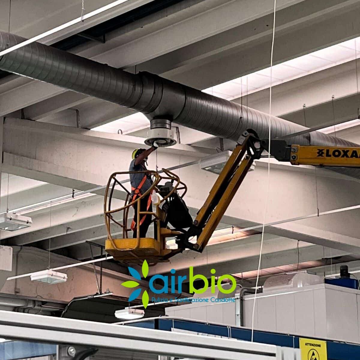 sanificazione uta industriali