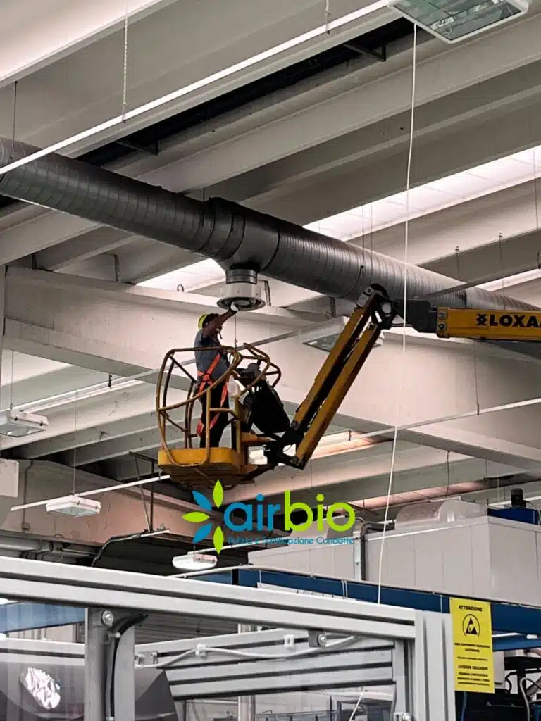 sanificazione uta industriali